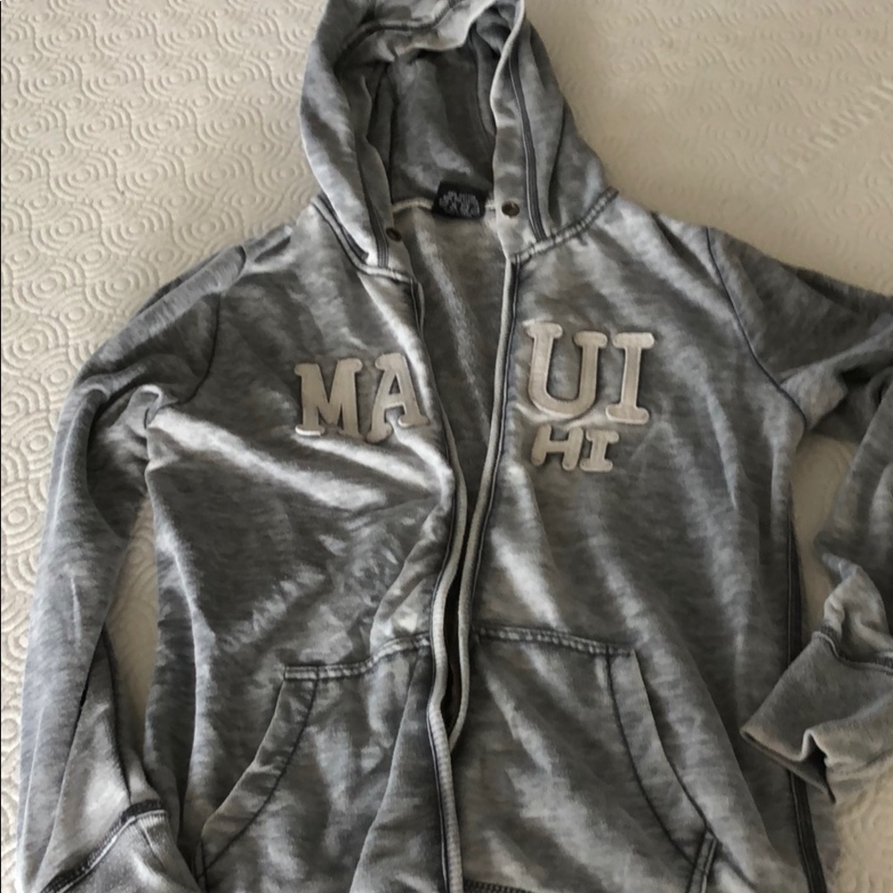 Maui HI zipped hoodie!